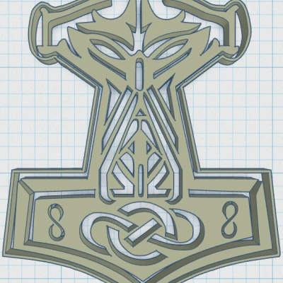 Búa Thor Viking / Bắc Âu 37