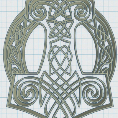 Viking / Bắc Âu - Búa Thor 34