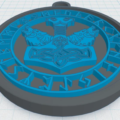 Búa Thor Viking / Bắc Âu 28