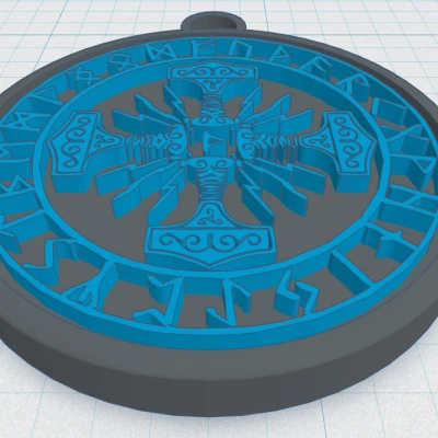 Búa Thần Thor Viking/Bắc Âu 27