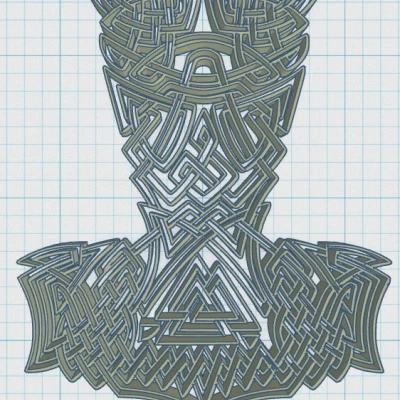 Búa Thần Thor Viking / Bắc Âu 32