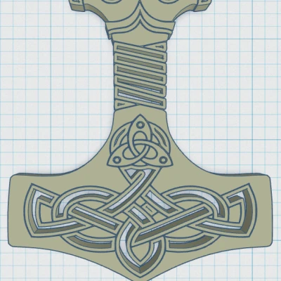 Búa của Thor Viking / Bắc Âu 26