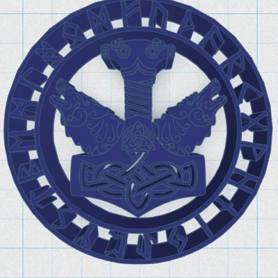 Búa Thor Viking / Bắc Âu 28