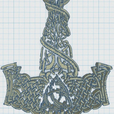 Búa Thần Thor Viking / Bắc Âu 29