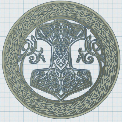 Búa Thần Thor Viking / Bắc Âu 25