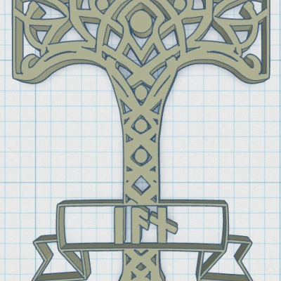 Búa Thor Viking / Bắc Âu 23