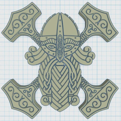 Búa của Thor 22 - Phong cách Viking / Bắc Âu