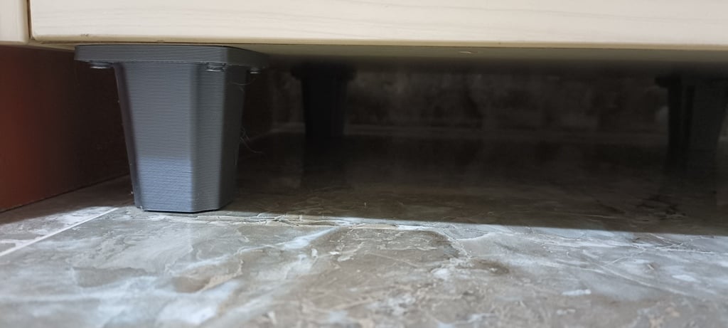 Chân Bàn Trà Cao 66mm