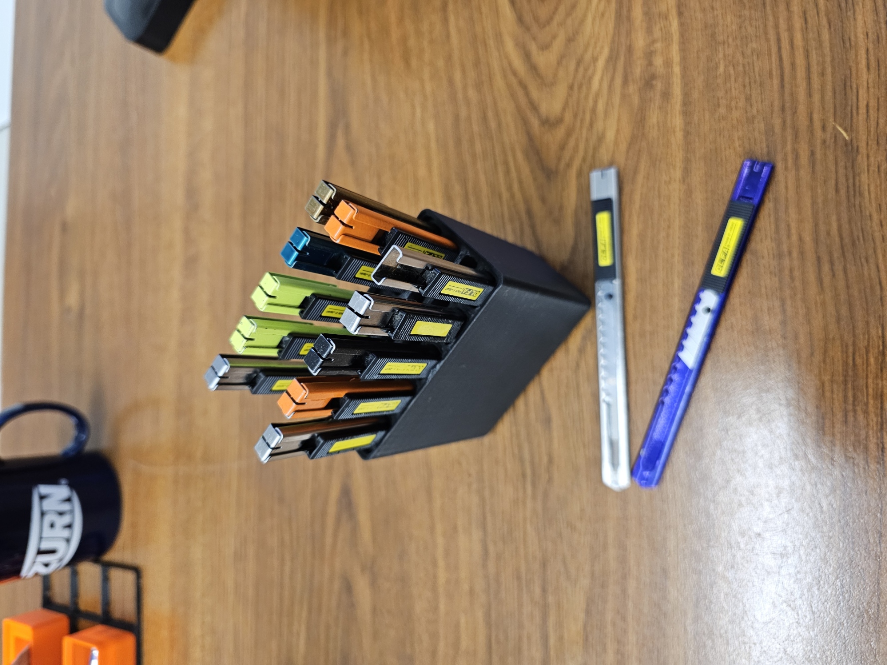 Giá Đựng Dao Olfa Slimline 9mm Chuẩn Gridfinity 1x2x12