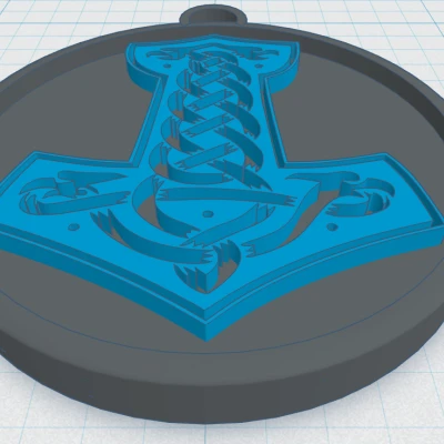 Búa Thor Viking / Bắc Âu 21