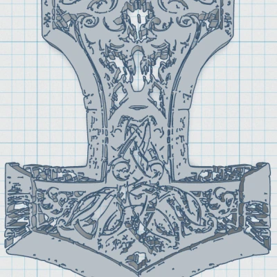 Búa Thor Viking / Bắc Âu 18