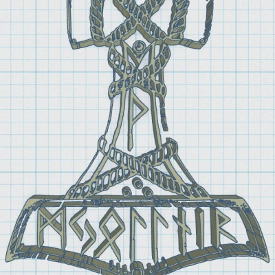 Búa Thần Thor Viking/Norse 17