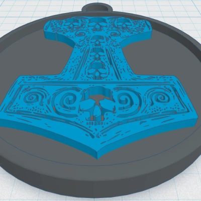 Búa Thần Thor Viking/Bắc Âu 16