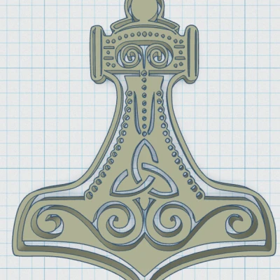 Búa Thor Viking / Bắc Âu 19