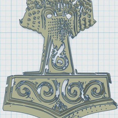 Búa Thor Viking / Bắc Âu 15