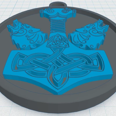 Búa Thần Thor Viking / Bắc Âu 13