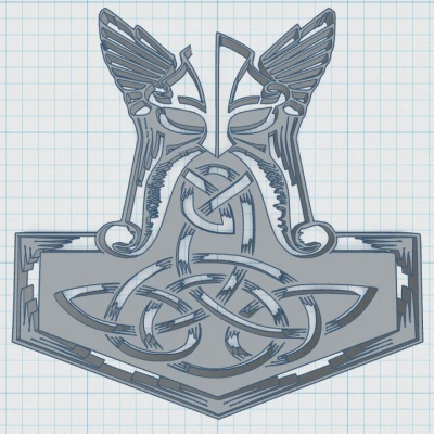 Viking / Norse - Chiếc Búa Thor 11