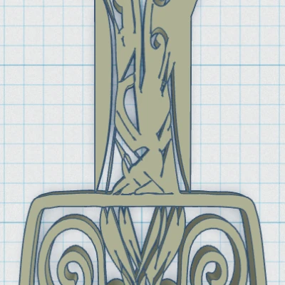 Búa Thor Viking / Bắc Âu 10