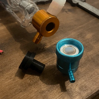 Adapter Cloudray gắn đầu laser CO2 trực tiếp vào ống