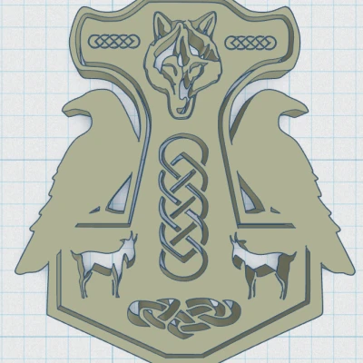 Búa Thor Viking / Bắc Âu 5