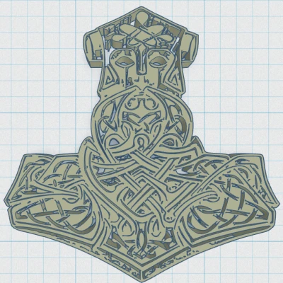 Búa Thor Viking / Bắc Âu 4