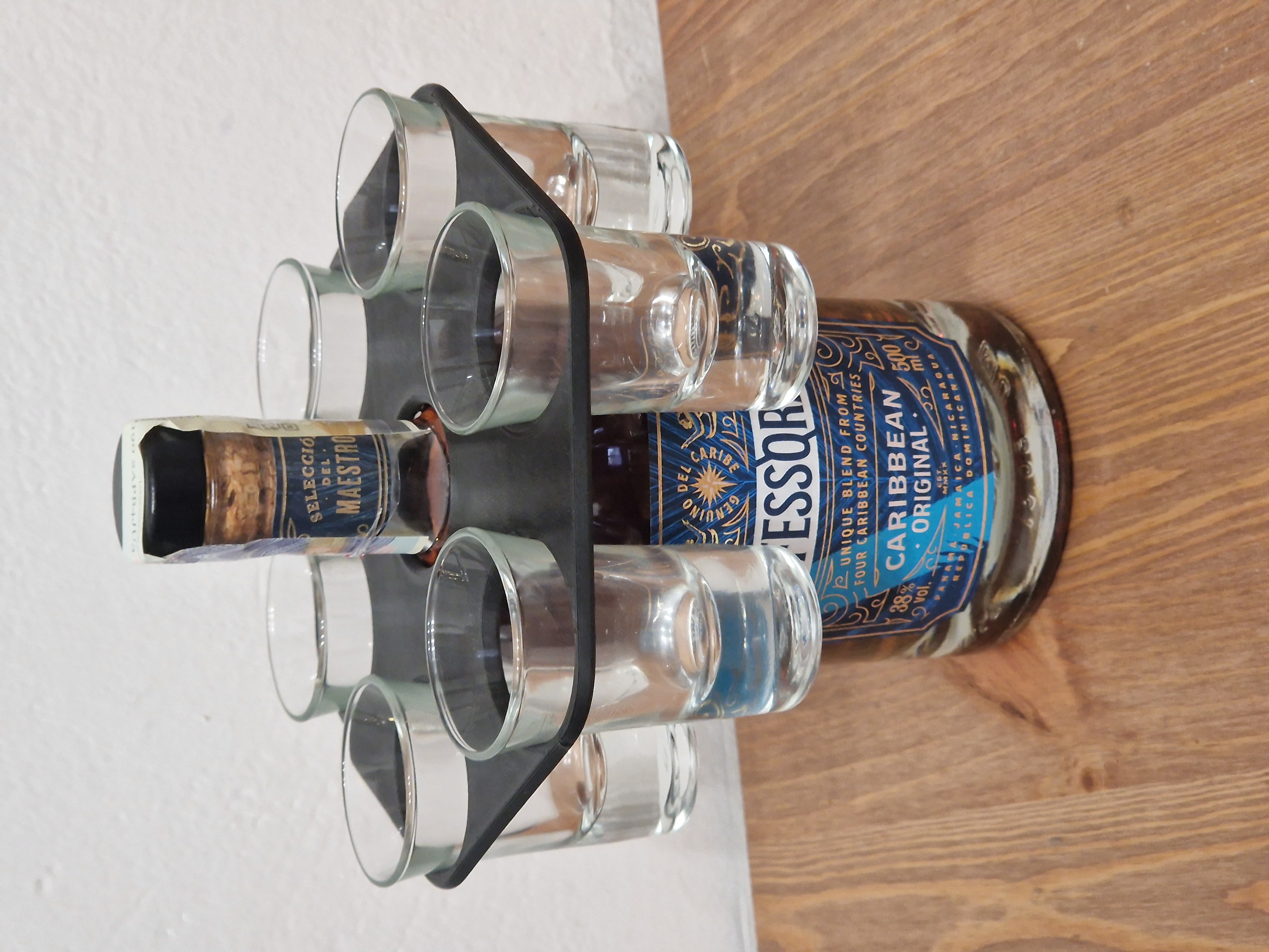 Giá Đỡ Chai Rượu Shot Đơn Giản