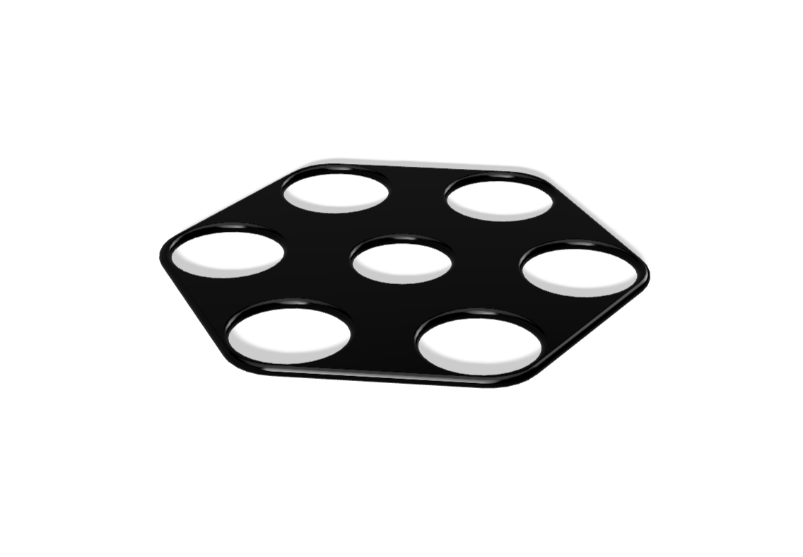 Giá Đỡ Chai Rượu Shot Đơn Giản