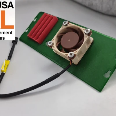 Prusa XL series: Nắp Buddy có khe thông gió và quạt 40mm