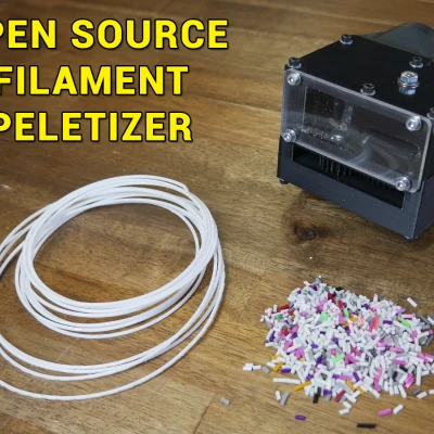 Máy nghiền sợi nhựa tự nạp liệu mã nguồn mở