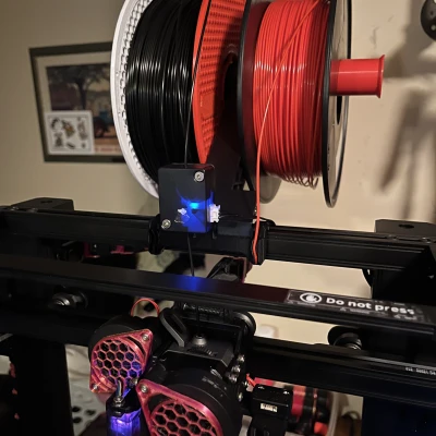 Giá Đỡ Cảm Biến Sợi Nhựa Kép Cho Ender 3 S1 Pro