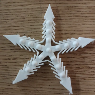 Bông Tuyết Ngôi Sao 3D