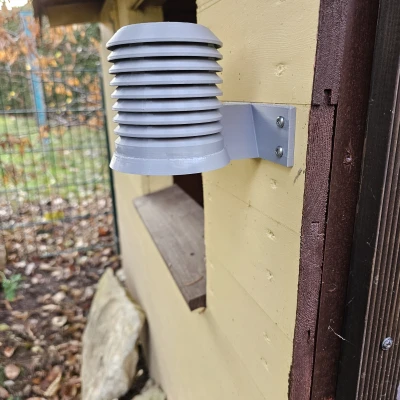 Tấm che nắng cho cảm biến kèm đế treo tường