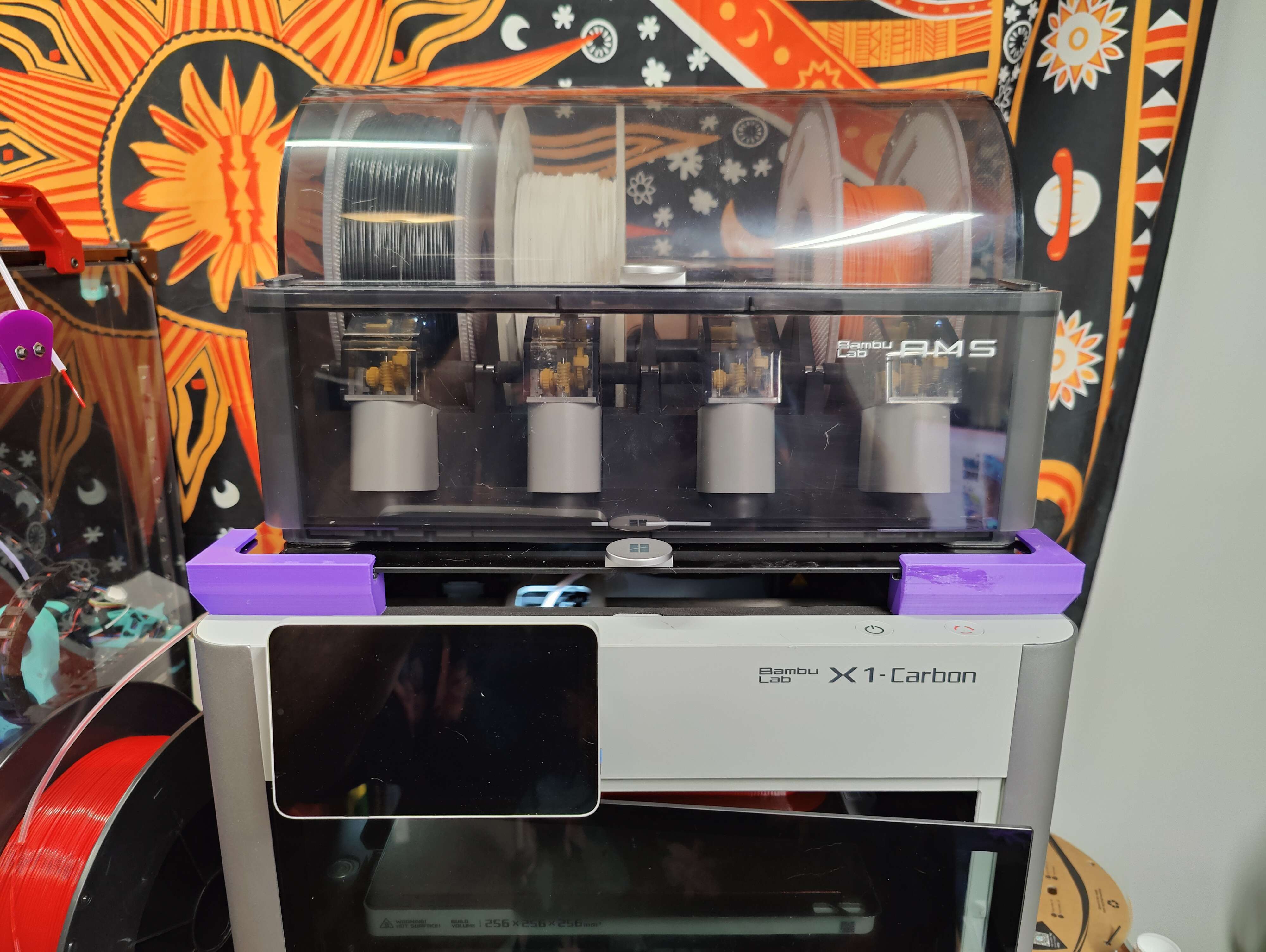 Bộ Nâng Nắp Máy Bambu X1