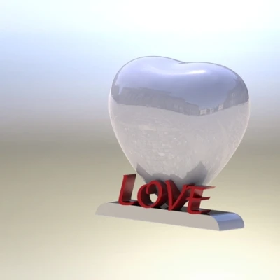 Mô Hình Trang Trí Tình Yêu