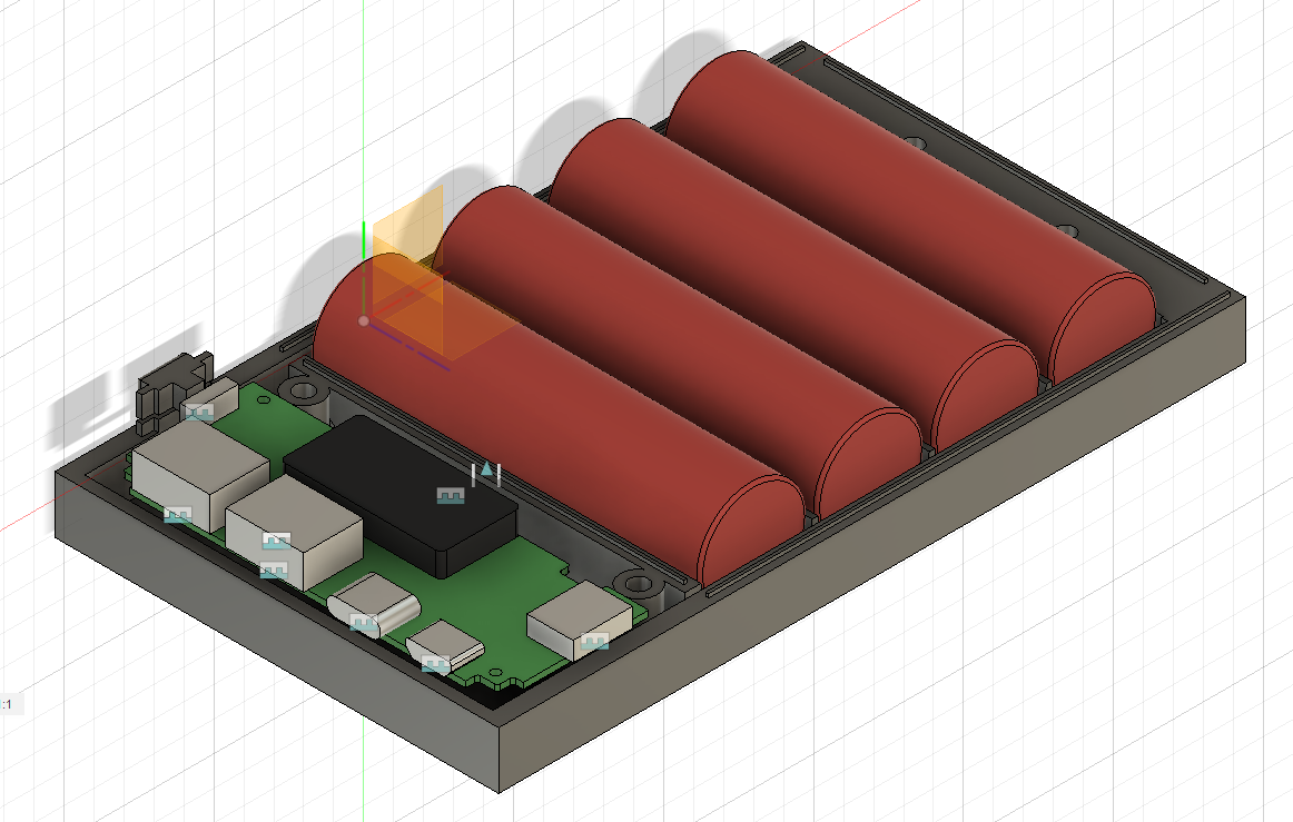 Vỏ sạc dự phòng cho pin 18650