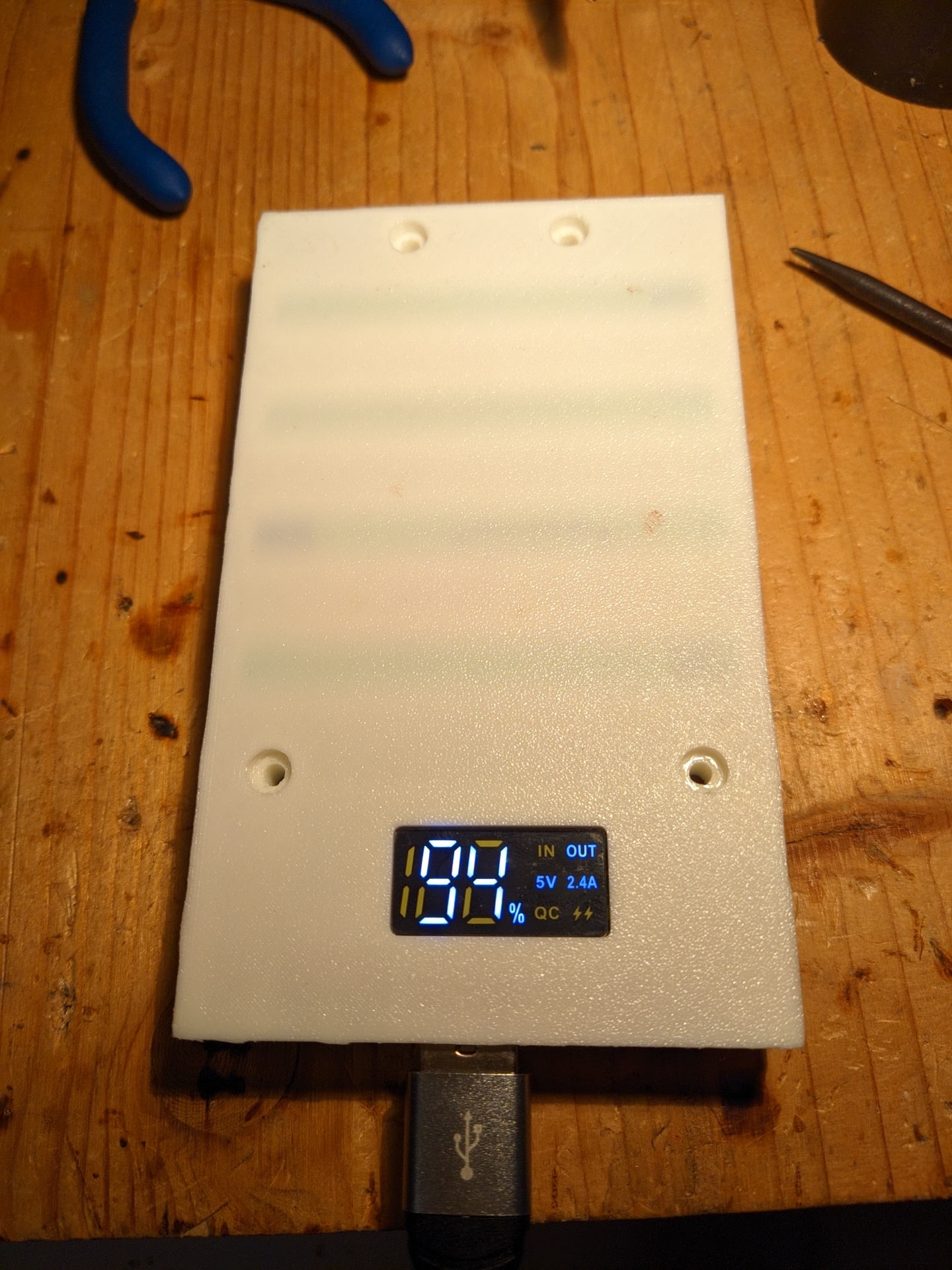 Vỏ sạc dự phòng cho pin 18650