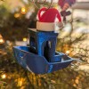 Móc Trang Trí 3DBenchy Mũ Giáng Sinh (Hỗ Trợ Đổi Màu) - Thumbnail 1