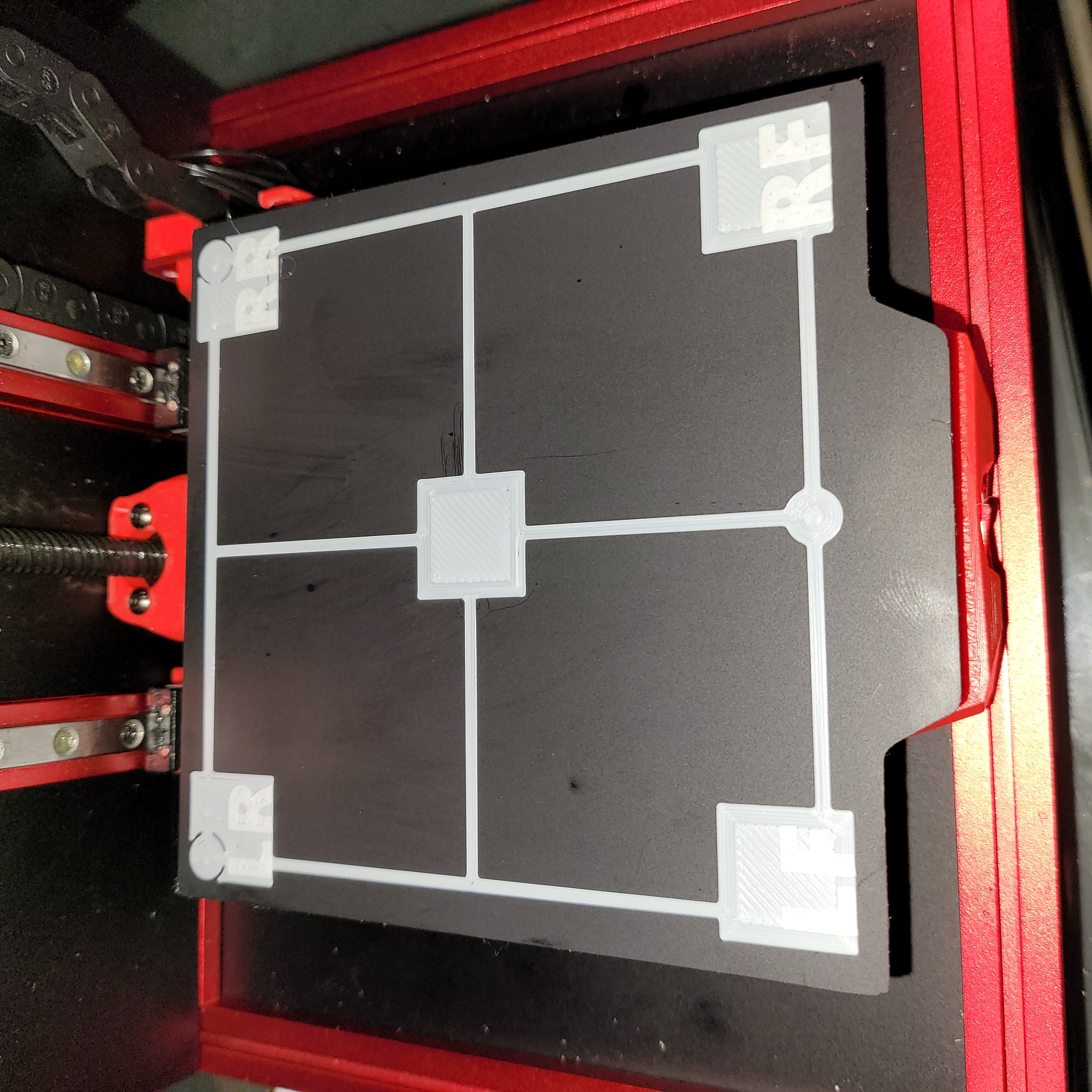 In thử lớp đầu tiên cho Voron V0