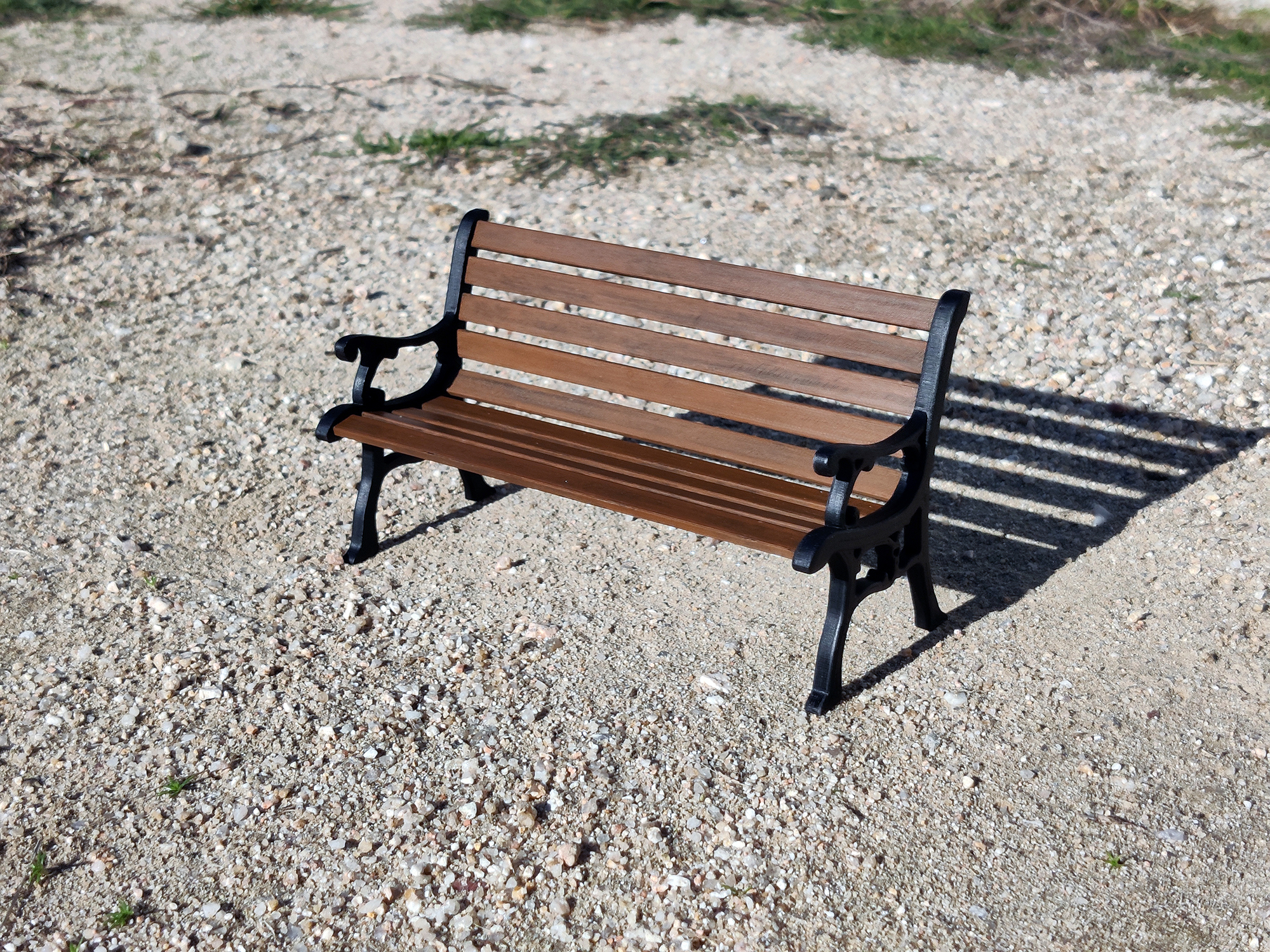 Băng Ghế Công Viên Tỷ Lệ 1/10