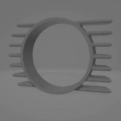 Giá đỡ đồng hồ cho cửa gió điều hòa Audi A3 8L (52mm)