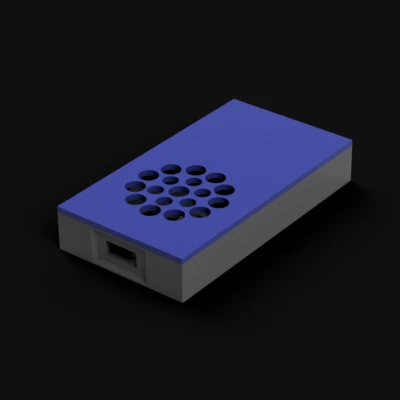 Hộp D1 Mini Esp32 có khe cắm LED