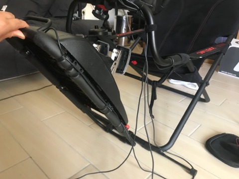 Mount gắn pedal Trustmaster T300RS và Logitech G29 vào ghế Playseat Challenge