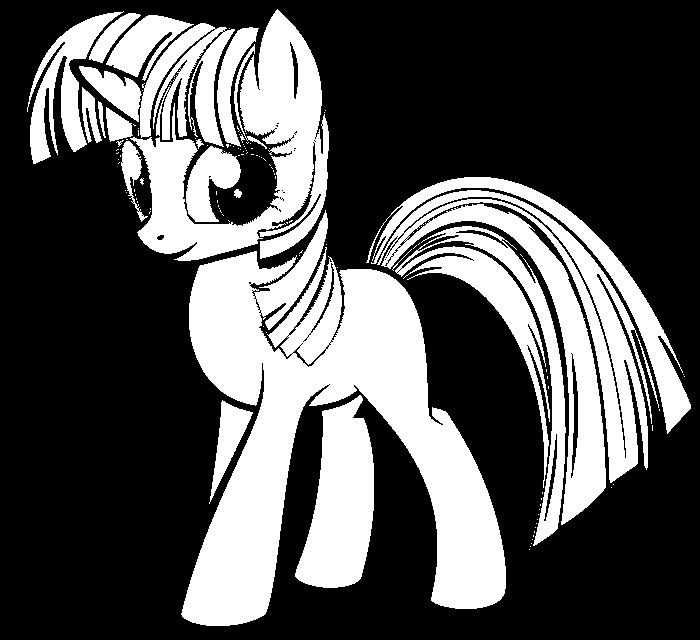 Mẫu My Little Pony cho Máy Thổi Mực Airbrush