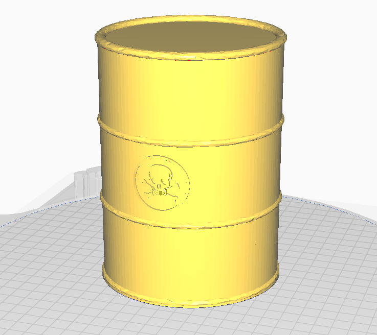 Thùng phuy dầu - Có hoặc không có dấu hiệu độc hại