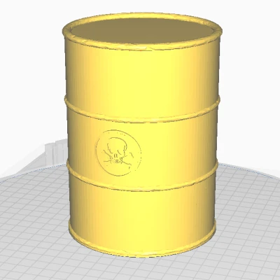 Thùng phuy dầu - Có hoặc không có dấu hiệu độc hại