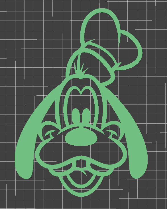 Goofy - Nghệ thuật nét vẽ đơn giản