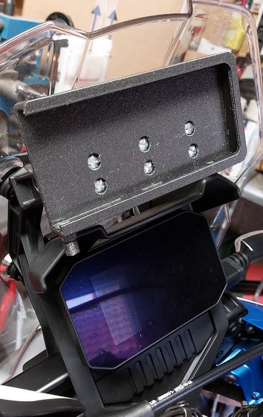 Giá đỡ điện thoại (Samsung A52) cho Aprilia Tuareg 660