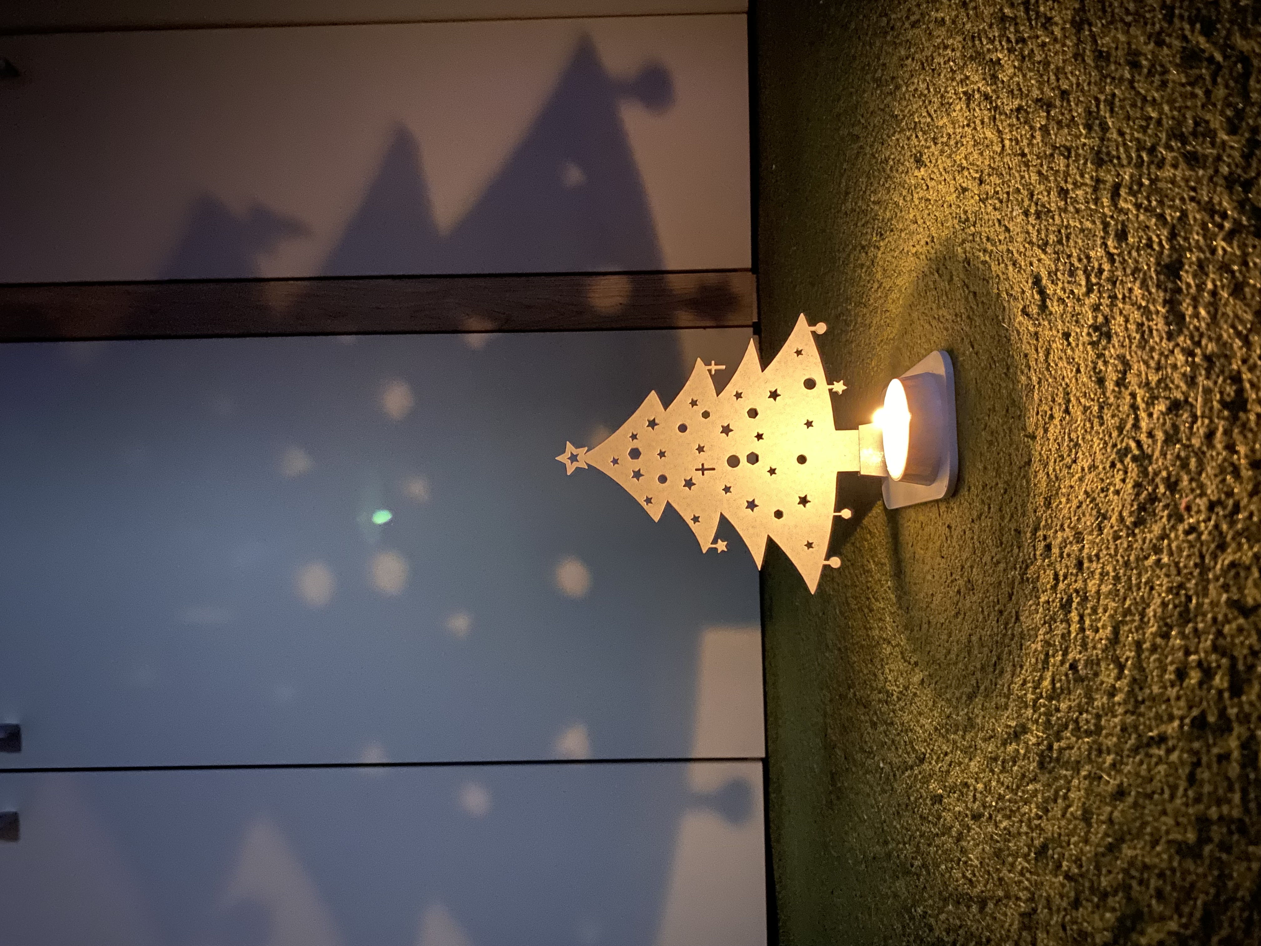 Chân nến Giáng Sinh - Cây thông Noel