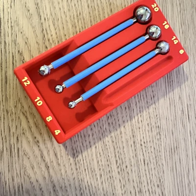 Đế Gridfinity Đựng Dụng Cụ Bắn Keo Silicon