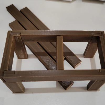 Ghế Sân Vườn - Tỷ Lệ 1:10